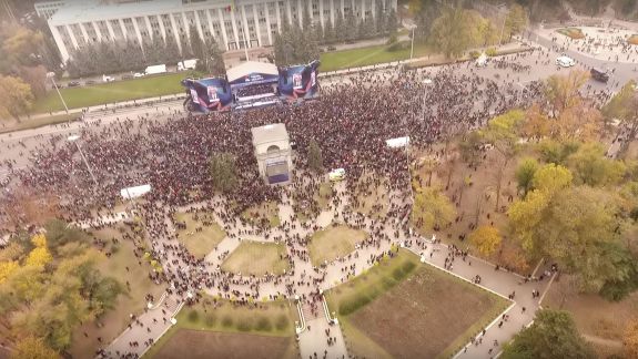 Câți oameni au participat la mitingul PDM? Ce arată analiza celor de la iData