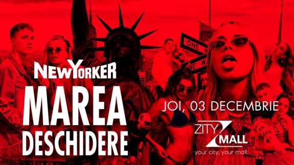 Brandul internațional NEW YORKER vine în Moldova! Din 3 decembrie, la Zity Mall