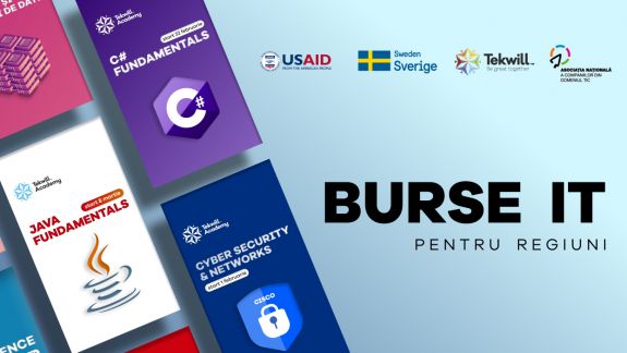 Burse de studiu al IT-ului pentru locuitorii din regiunile Bălți, Comrat, Ungheni, Cahul, Sângerei și Taraclia