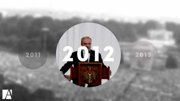 Calendarul Independeței: 2012 - proteste la început de an, vizita Angelei Merkel la Chișinău și Timofti - președinte