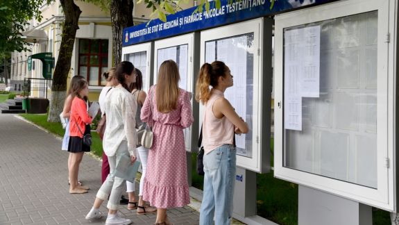 Câți tineri vor să se dedice medicinei, la USMF? La Stomatologie, concursul a fost de 42 de oameni pe un loc finanțat din buget