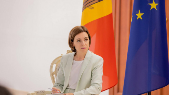 Ce spune Maia Sandu despre intenția Guvernului de a scoate Partidul Șor în afara legii