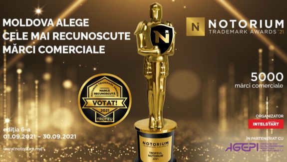 Concursul Mărcilor Recunoscute NOTORIUM revine cu a VI-a ediție în anul 2021