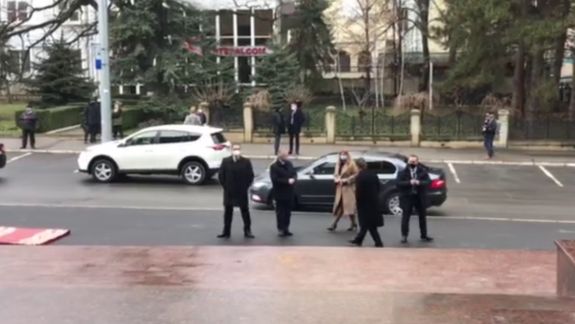 Președinta Curții Constituționale a ajuns deja la Palatul Republicii