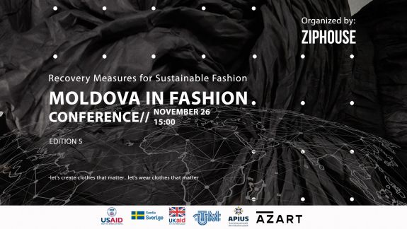 ZIPHOUSE te invită la ce-a de-a 5-a ediție a celui mai important eveniment informațional din industria ușoară – Moldova in Fashion Conference
