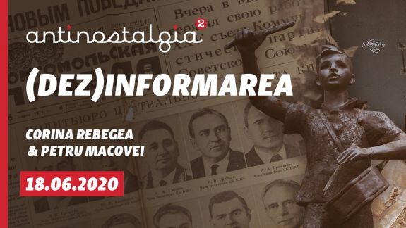 Despre dezinformare în perioada marilor crize, într-o nouă dezbatere „AntiNostalgia” la Europa Liberă