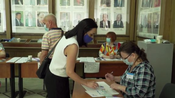 Echipa Blocului Electoral „Renato Usatîi” a venit la vot