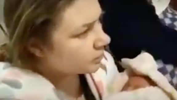 Maternitatea din Odesa a fost mutată în subsolul clădirii (VIDEO)