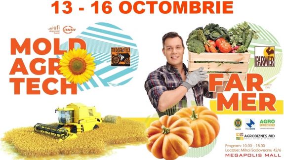 Ce găsești toamna asta la expozițiile MOLDAGROTECH și FARMER 2021 și unde se vor ține acestea (VIDEO)