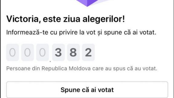 Și Facebook votează. Rețeaua de socializare ne îndeamnă să marcăm că am fost la vot
