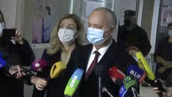 Igor Dodon, după vot: Dacă plouă la nuntă, o să fie bine