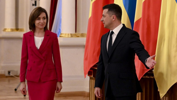 Maia Sandu a vorbit cu Volodimir Zelenski, înainte de reuniunea liderilor UE. Recomandarea Comisiei Europene, pe agenda discuției dintre cei doi șefi de stat