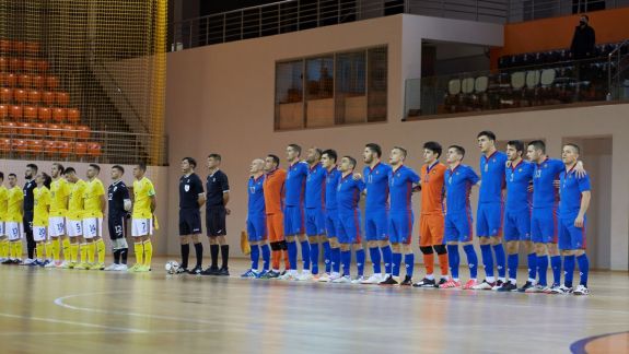 Moldova a suferit o înfrângere în amicalul cu Romania, la Futsal
