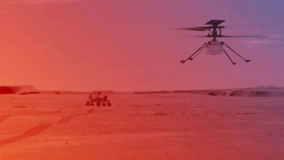 NASA: Prima tentativă a unui elicopter de a zbura pe planeta Marte va avea loc în aprilie