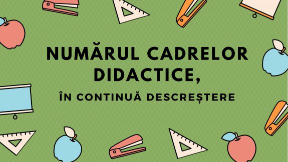 Numărul profesorilor, în continuă descreștere. Câți pedagogi sunt în Moldova și în care nivel de învățământ activează (INFOGRAFIC)