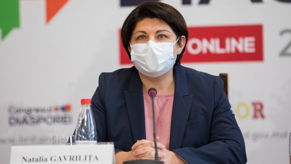 Premierul Natalia Gavrilița susține că guvernarea va motiva cetățenii din diasporă să se implice în procesul de transformare a țării