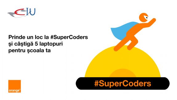 Proiectul „SuperCoders” revine! Înscrie școala ta în competiție și câștigă cinci laptopuri