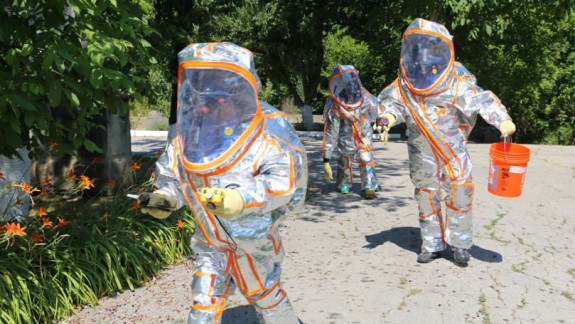Salvatorii vor desfășura un exercițiu demonstrativ de lichidare a consecințelor unui accident nuclear