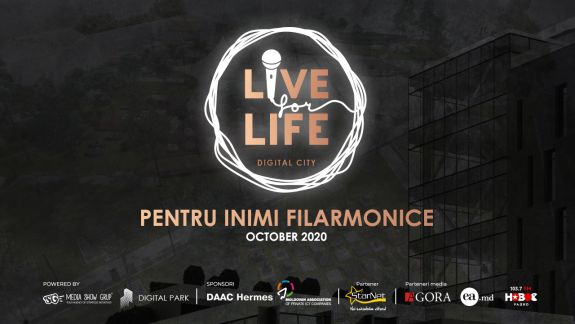 StarNet vă invită la un concert în aer liber „Live for Life - Susținem inimi filarmonice”