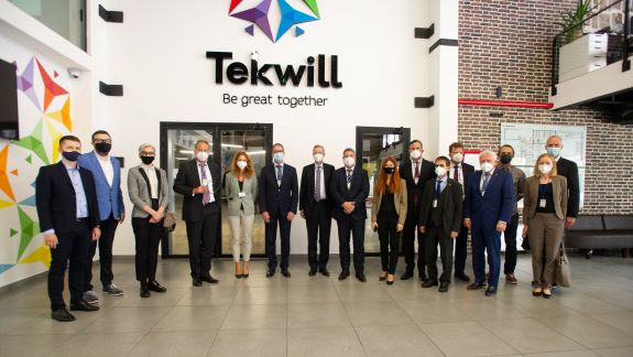 TEKWILL - cartea de vizita a sectorului TIC din Moldova. Oficiali de rang înalt din Germania au vizitat hubul inovațional