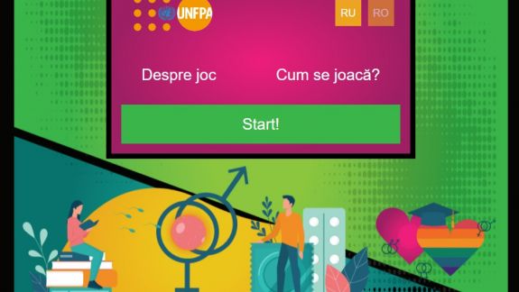 Tinerii pot învăța despre prevenirea violenței și sănătatea reproductivă prin intermediul unui quiz educativ. A fost lansat jocul „Fără Tabu”
