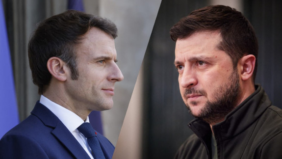 Zelenski îl invită pe Macron să vină în Ucraina pentru a constata genocidul: Va veni și va vedea