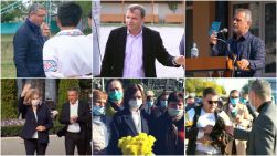 Lupta voturilor prin țară sau cum au avut loc întâlnirile electorale ale candidaților la șefia statului (VIDEO)