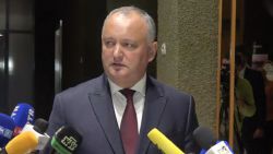 Mesajul lui Igor Dodon după accident: A trecut fără traumatisme grave