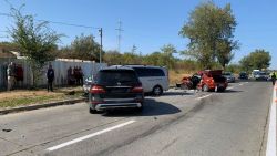 Patru mașini, implicate într-un accident în capitală. Un bărbat a decedat