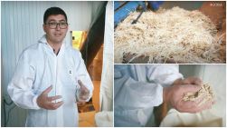 Penele de pasăre, transformate în concentrat proteic la Strășeni. Antreprenor: „Este mai eficient decât făina de pește” (VIDEO)