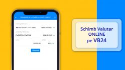 Victoriabank anunță un serviciu absolut inovativ: Schimb Valutar direct în aplicația mobilă și pe VB24 Web