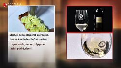VIDEO. „Wine Friendly”. Combinația dintre Ice Wine „Castel Mimi” și desertul Milles Feuilles aux Fruits de la „PaniPit”